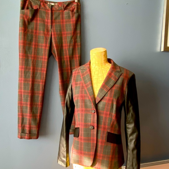 Tristan Pants - 🇨🇦 Tristan Plaid Blazer & Pant Suit